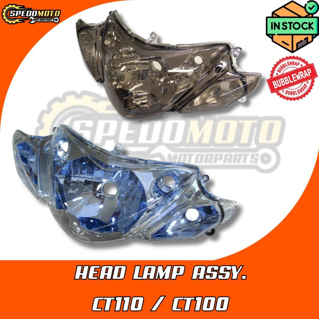 HEAD LAMP MODENAS CT110 / CT100 LAMPU DEPAN CT110 / CT100 (2 VARIATIONS ...