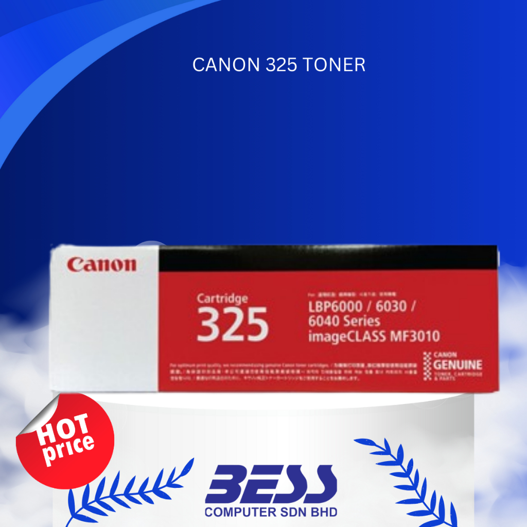 CANON 325 Monochrome Laser Toner Cartridge (LBP6000, LBP6030, LBP6030W ...