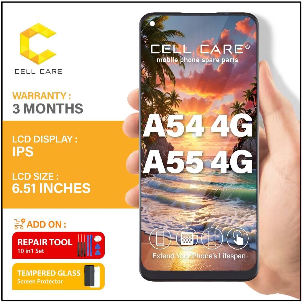 LCD For Oppo A54 4G CPH2239 / A55 4G (With Touch Screen Display ...