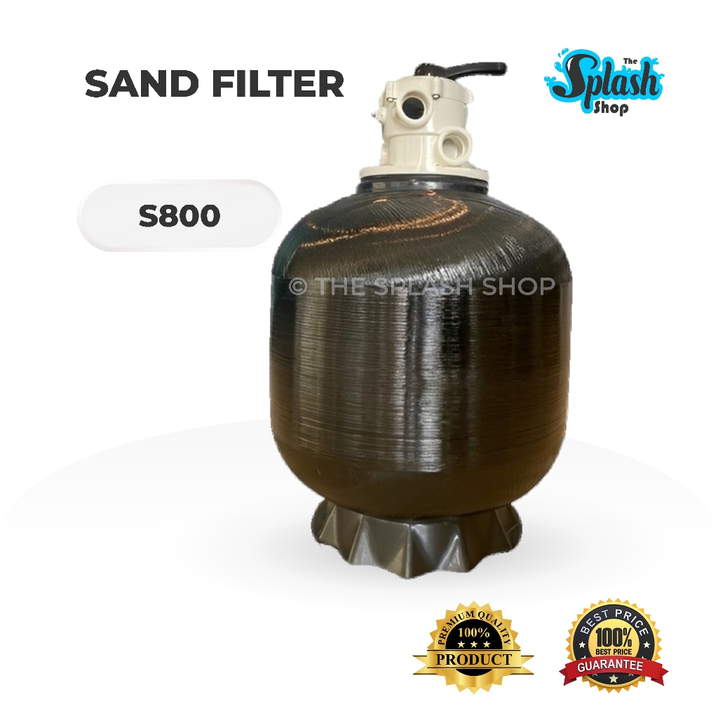𝐒𝐏𝐋𝐀𝐒𝐇 - Sand Filter S800 for Swimming Pool [READY STOCK] | Shopee Malaysia