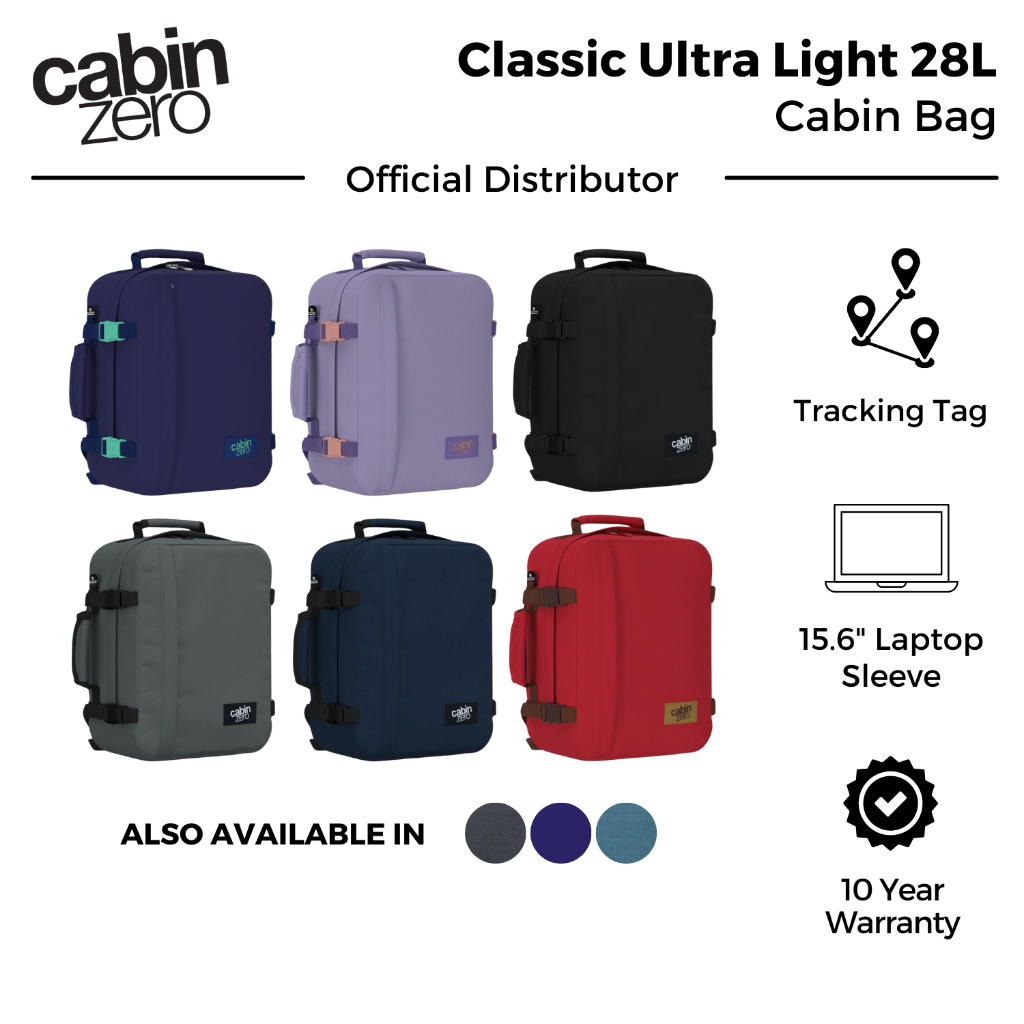 CabinZero Classic 28L Ultra Light Cabin Bag gobi sands CZ082407