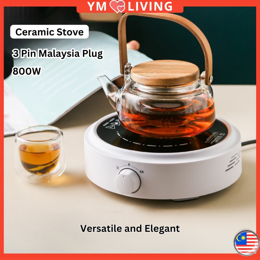 Electric Ceramic Stove 3 Pin Malaysia Plug Mini Brewing Tea Cooker ...
