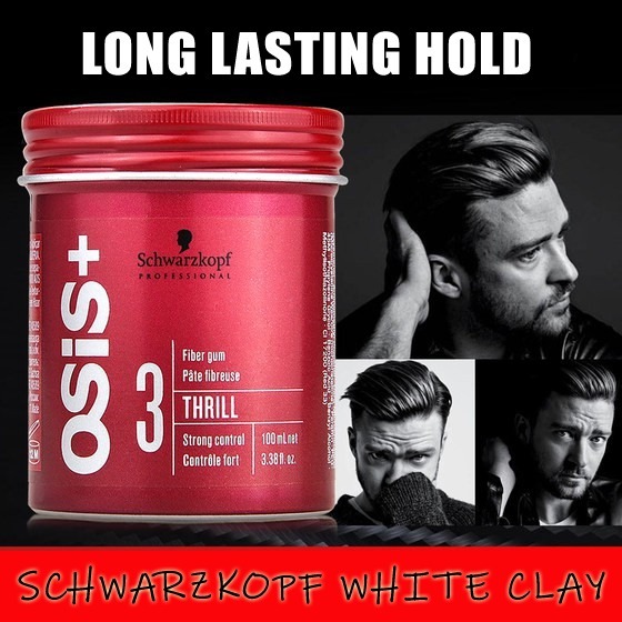 HAIR WAX Schwarzkopf Osis+ Thrill Fiber Gum READY STOCK | Shopee Malaysia