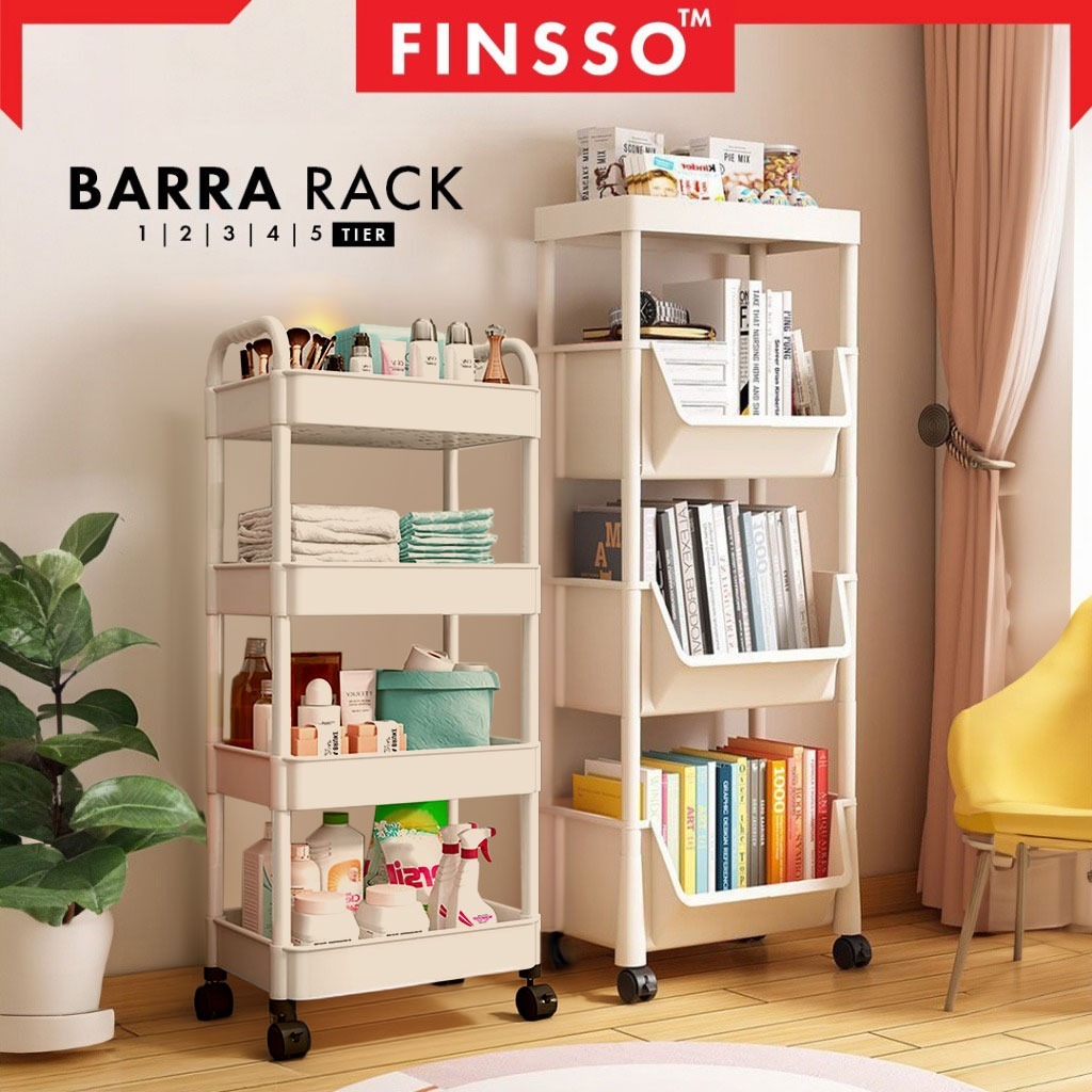 Finnso : Barra multipurpose rack / under table shelf / rak buku ...