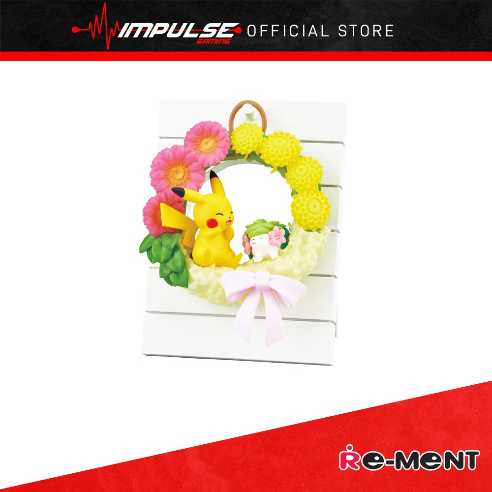 Re-Ment Pokemon Happiness Wreath Collection [Blind Box / Full Case] 宝可梦 ...