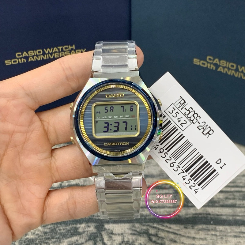 (MADE IN JAPAN) *LIMITED EDITION* CASIO CASIOTRON TRN-50SS-2A x CASIO ...