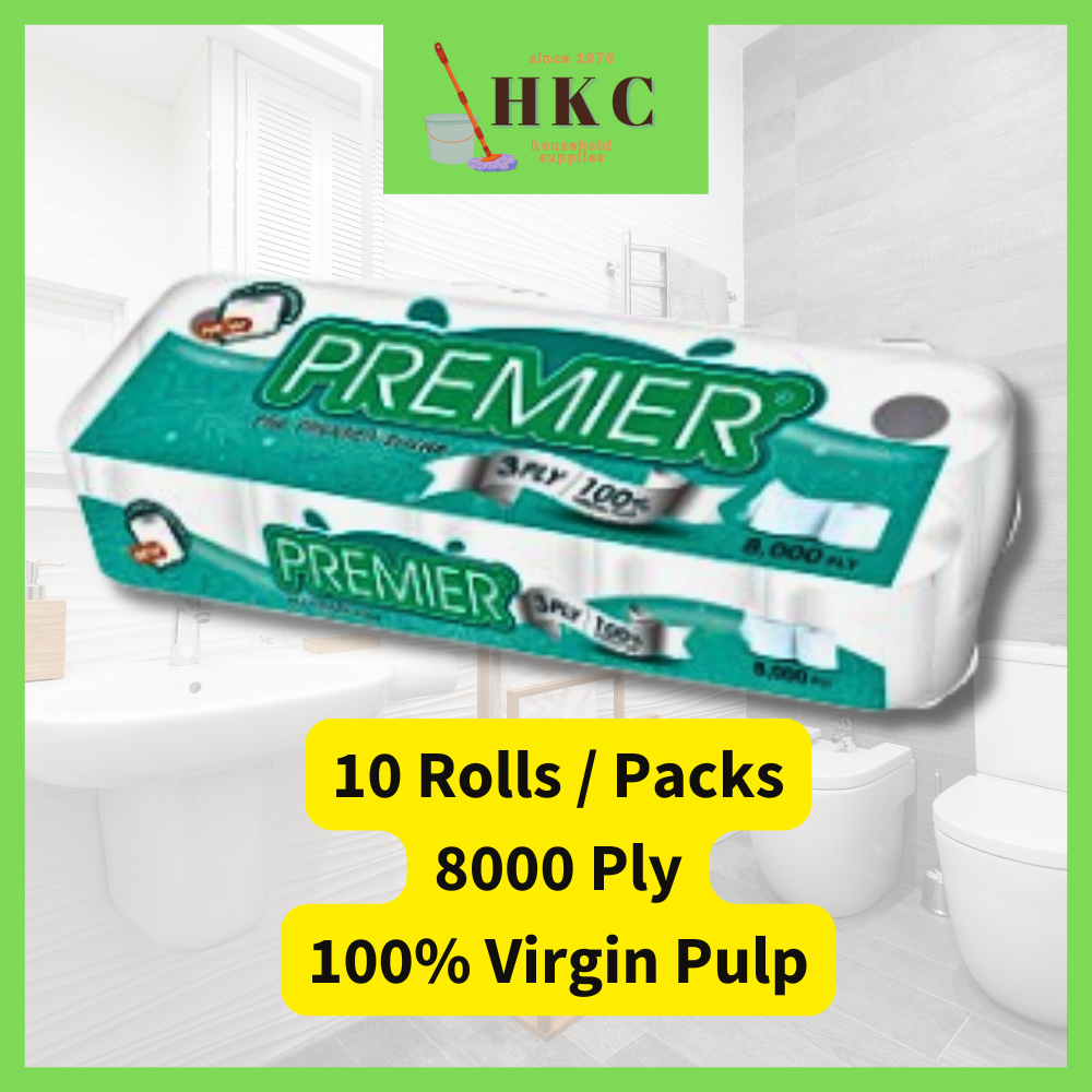 Premier Toilet Roll Made from 100% Pulp Belux Solid Pack Belux 123 ...