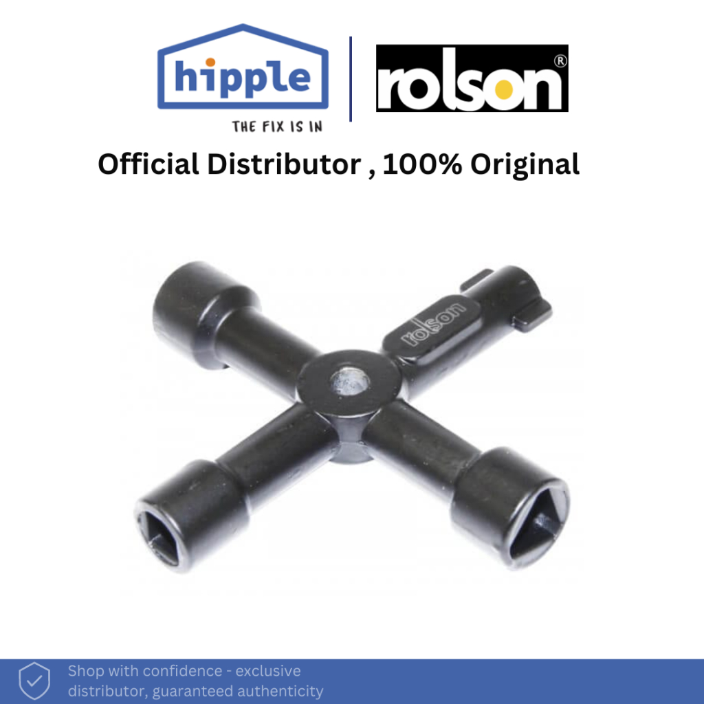 Rolson 4-Way Service Utility Key 22460 | Shopee Malaysia