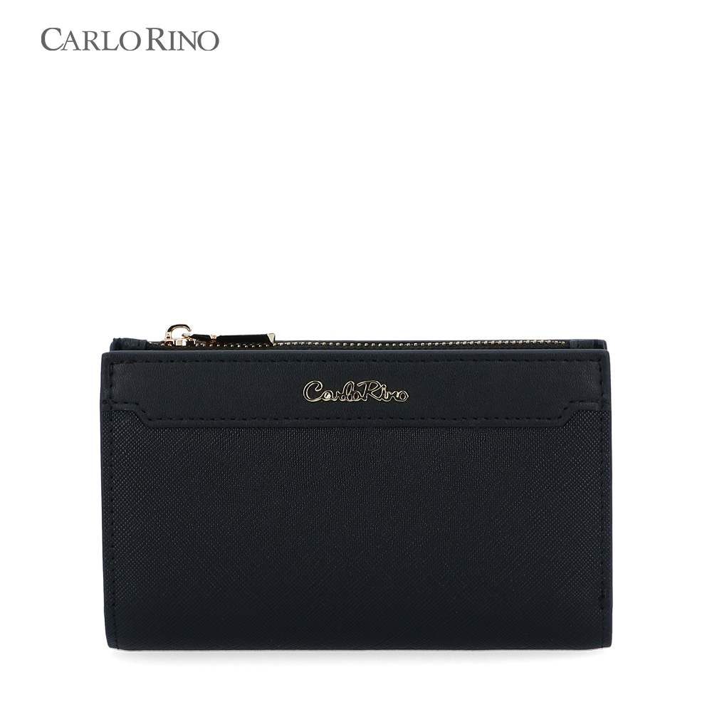 Carlo Rino CR The Essential Fold Wallet - Black | Shopee Malaysia