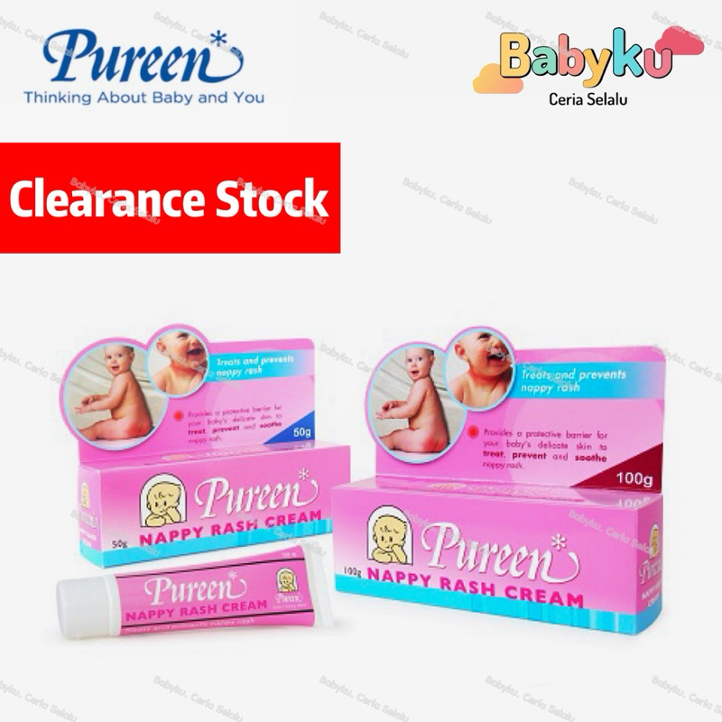 Pureen Baby Nappy Rash Cream | 50g / 100g | Shopee Malaysia