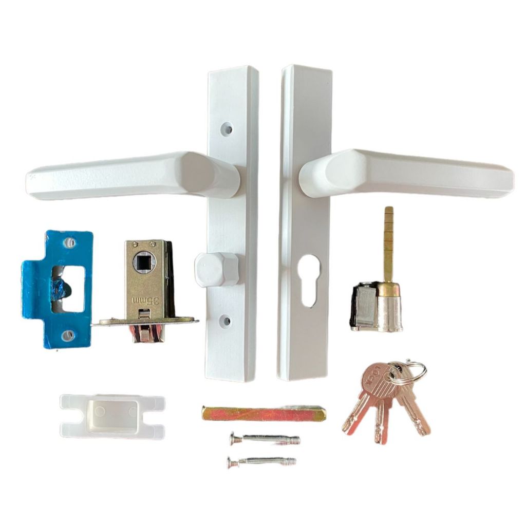 ALUMINIUM BATHROOM KEY & KEYLESS SWING DOOR LOCK HANDLE / ALUMINIUM ...