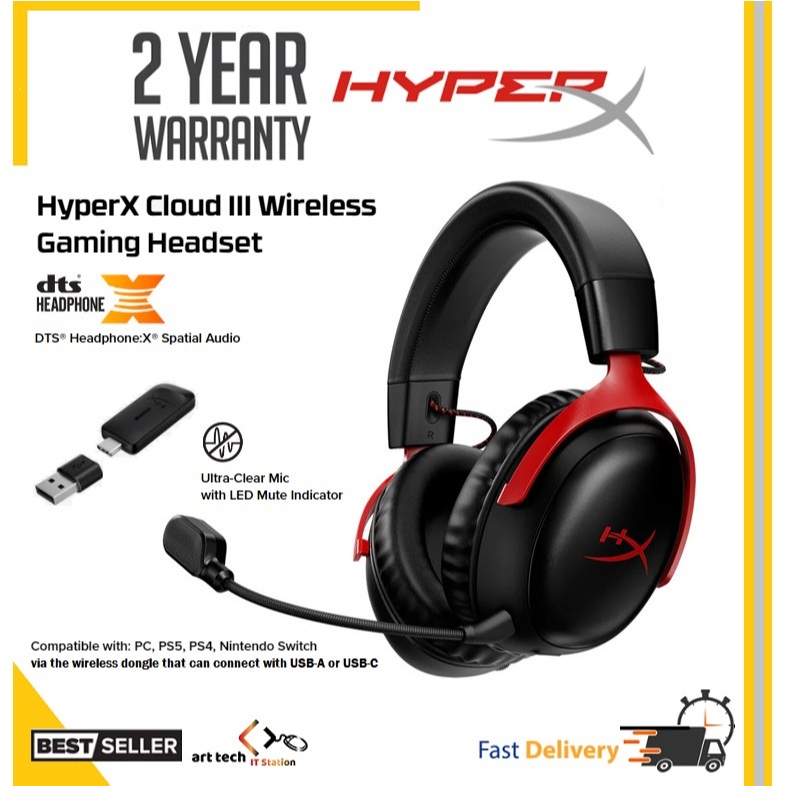HYPERX CLOUD III / HYPERX CLOUD III WIRELESS CLOUD II WIRELESS GAMING ...