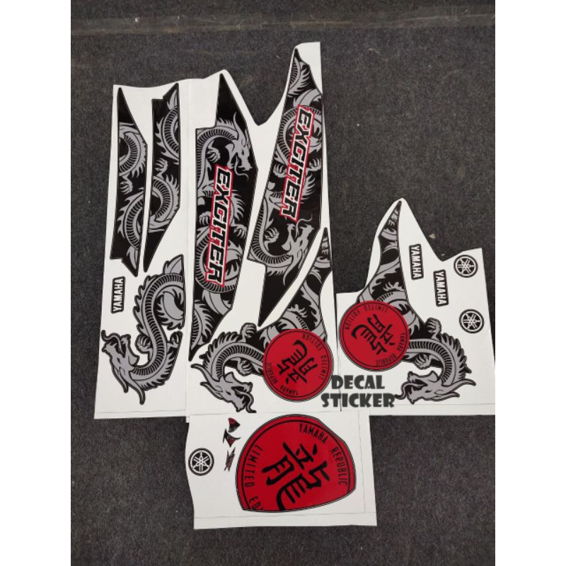 STICKER LC 135 V2-V7 NAGA CHOI/DRAGON/REQUEST NAMA | Shopee Malaysia