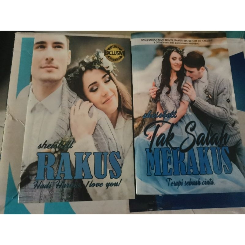 SHEISBELL - RAKUS COMPLETE SET (Rakus + Tak Salah Merakus) | Shopee ...