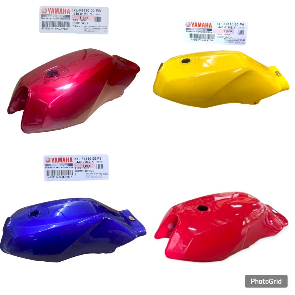 YAMAHA RXZ / CATALYZER FUEL TANK ORIGINAL HLY TANGKI MINYAK | Shopee ...