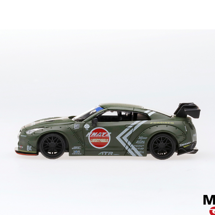 MINI GT LB WORKS NISSAN GT-R R35 TYPE 1 REAR WING VER.1 ZERO