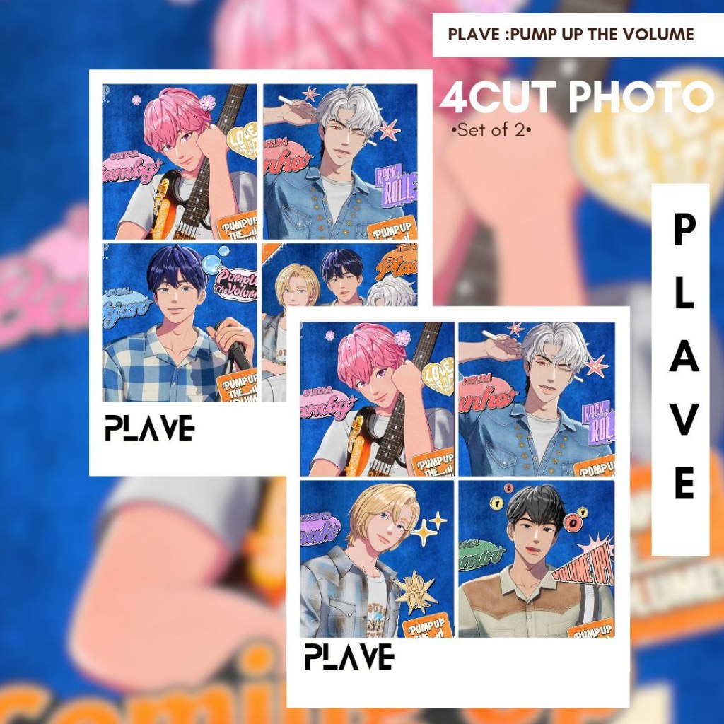 [PLAVE] MINI 4-CUT PHOTO PLAVE PUMP UP VOLUME BAMBY NOAH YEJUN HAMIN ...