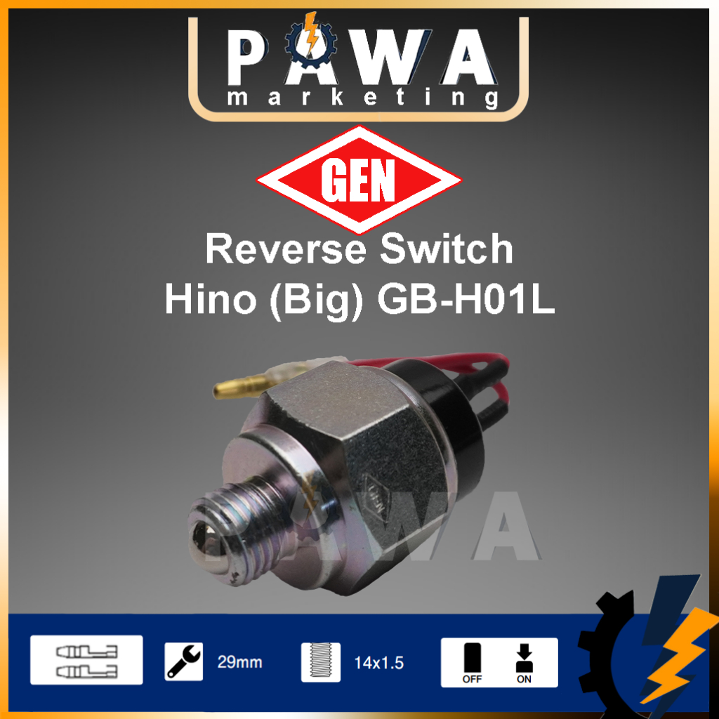 Gen 100% Authentic Reverse Switch Hino UD GB-H01L 84210-1030 25310 ...