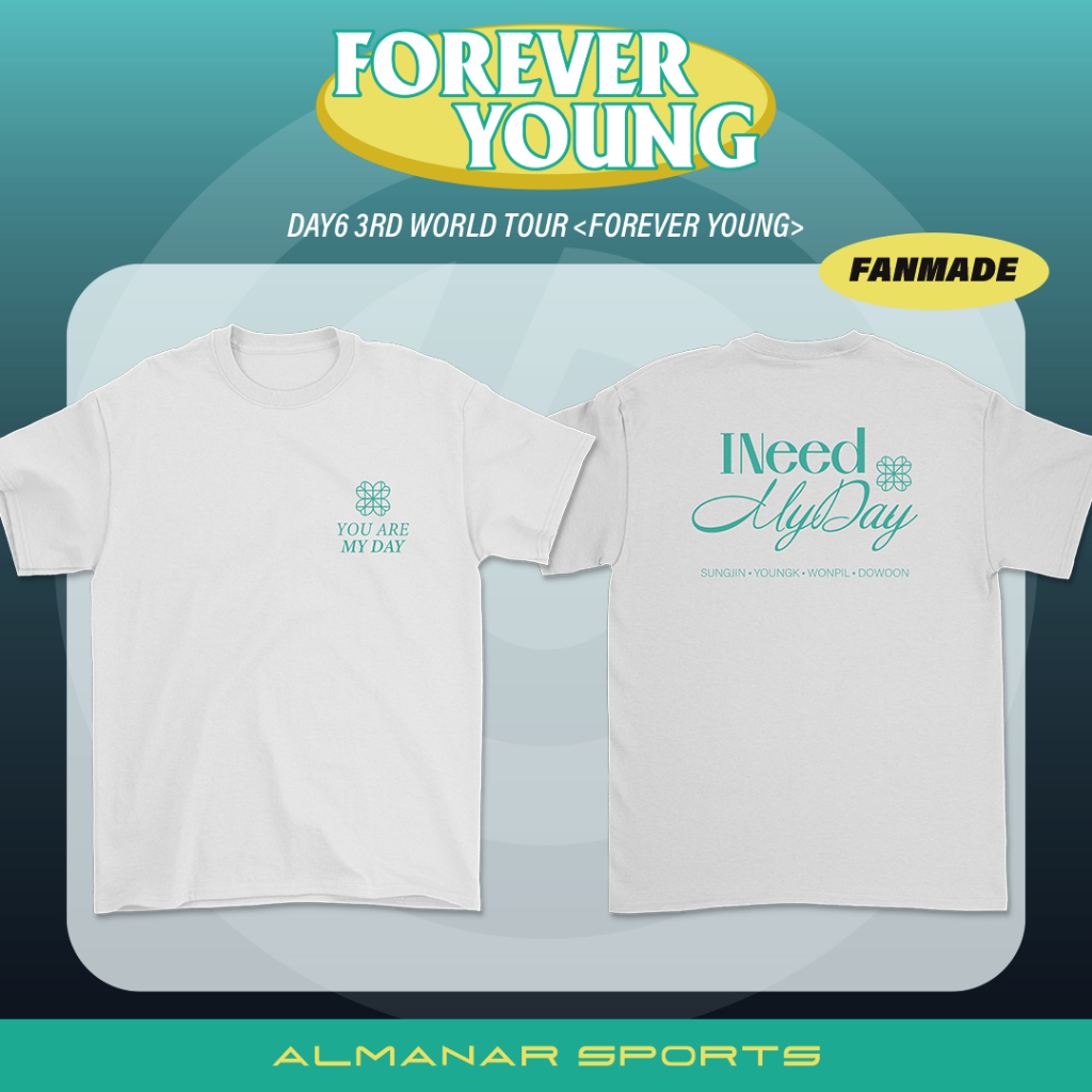 day6 T-SHIRT 新品未開封 FOREVER YOUNG FINALE jp.ktown4u.com : DAY6 - [3RD WORLD TOUR [FOREVER YOUNG] FINALE in