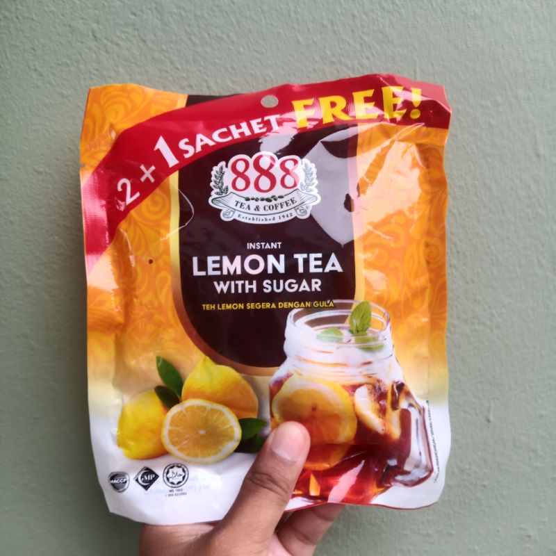 888 Tea&Coffee Instant Lemon Tea O With Sugar Teh O Limau Segera Dengan ...