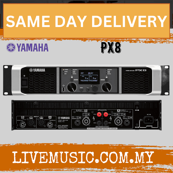 Yamaha PX8 2-channel Power Amplifier (PX-8/PX 8) | Shopee Malaysia