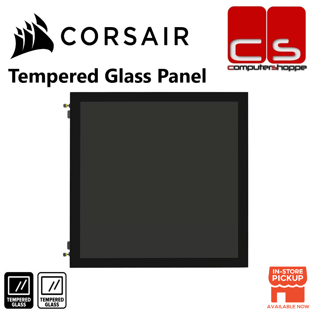 Corsair Tempered Glass Panel/Side Panel for iCUE 3000D/4000X/4000D ...