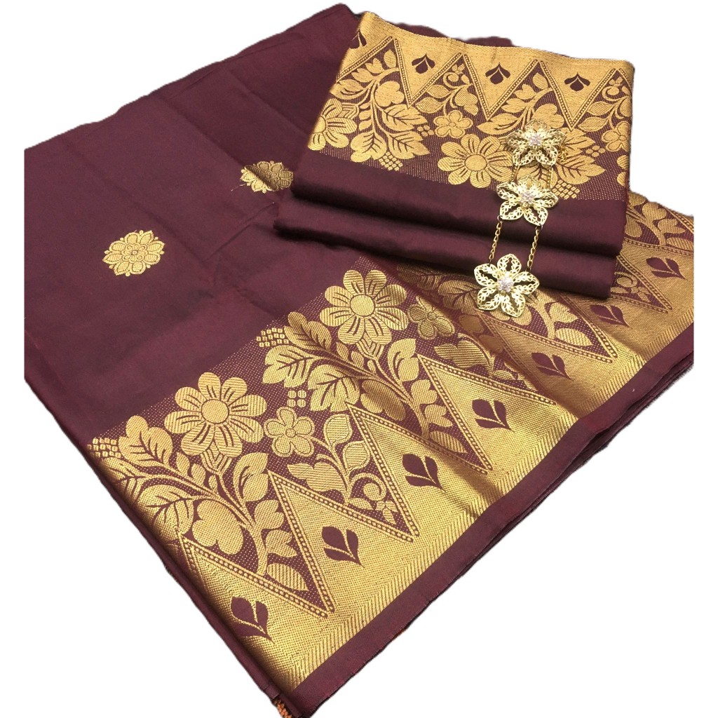 *SONGKET BUNGA TABUR GOLD 9