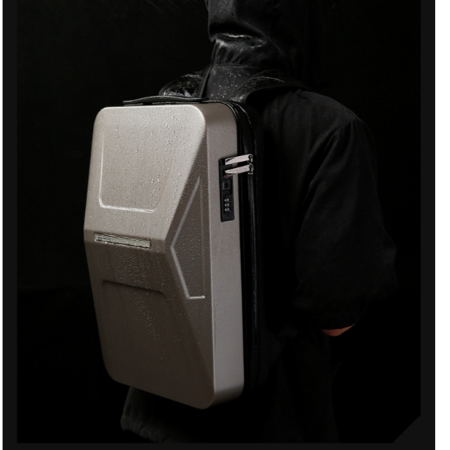 Bange Shelter Stylish Hard Case Laptop Backpack Futuristic Design ...