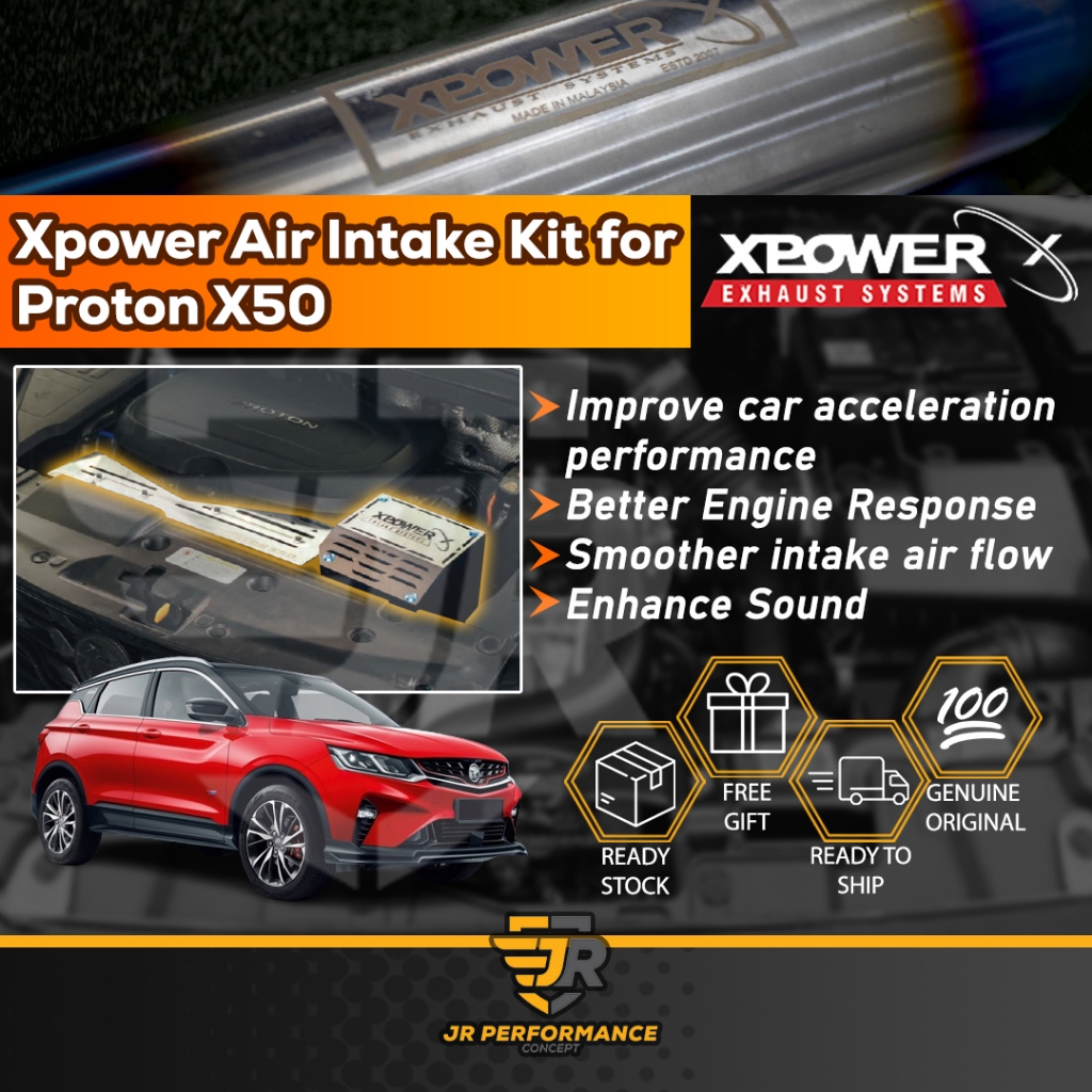 Xpower Air Intake System Proton X50 1.5T With Open Pod Filter Tambah ...