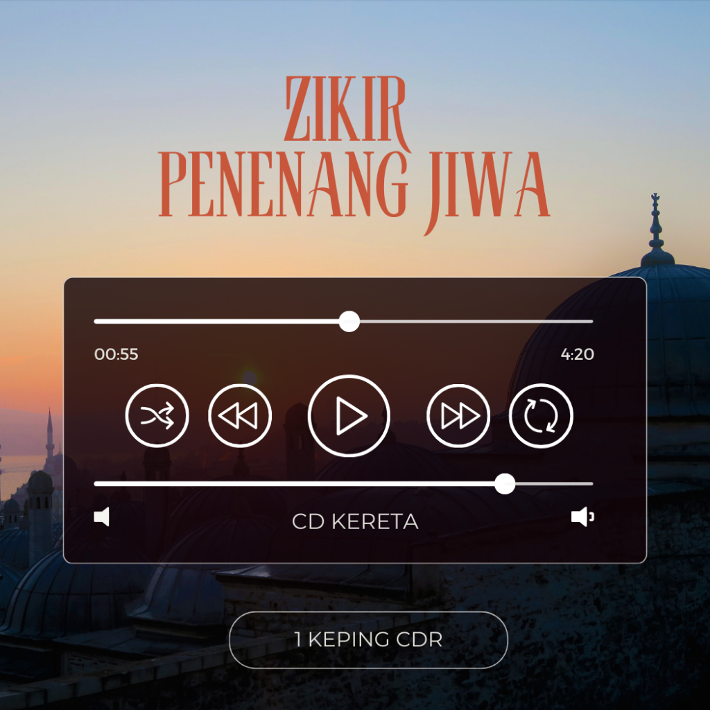 CD ZIKIR MP3 KERETA PENENANG JIWA (1 KEPING CD) | Shopee Malaysia