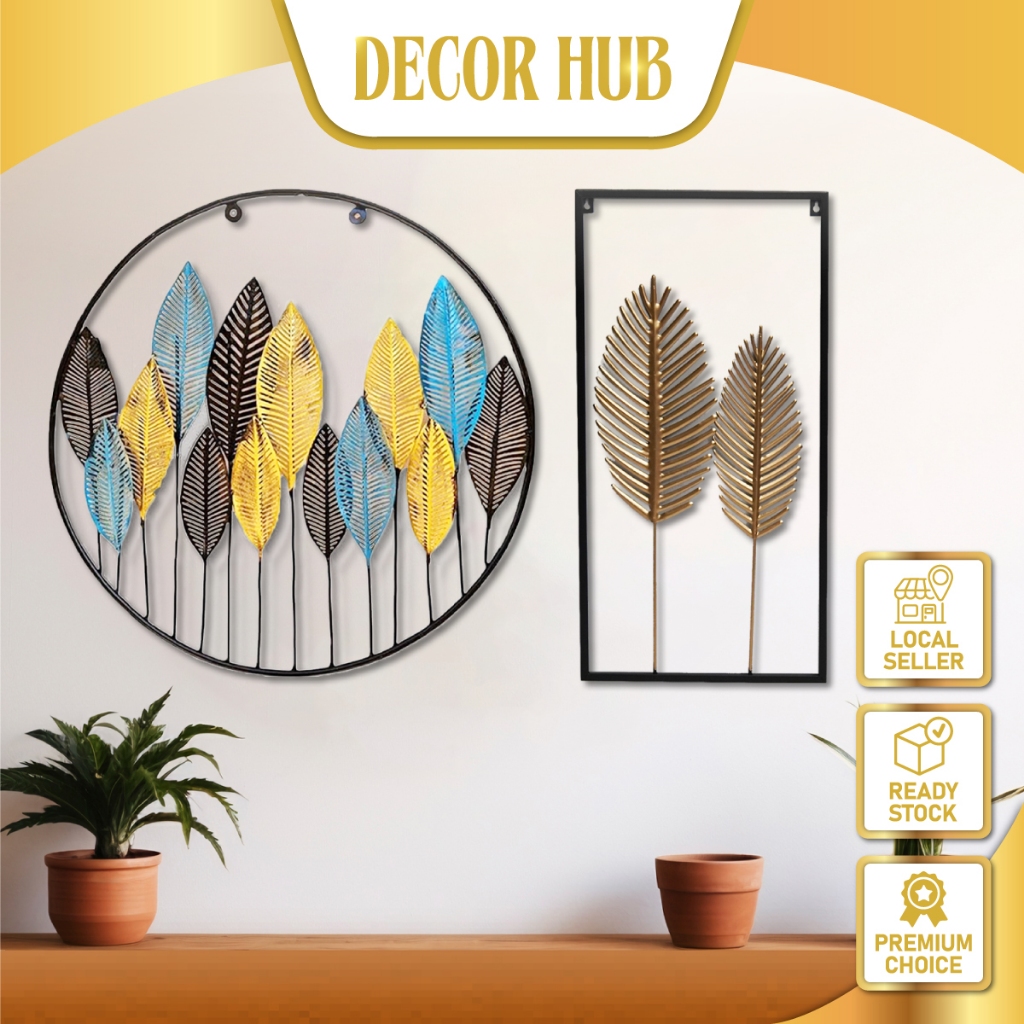 [Ready Stock] Decor Hub Wall Art Wall Decoration Frame Hiasan Dinding ...