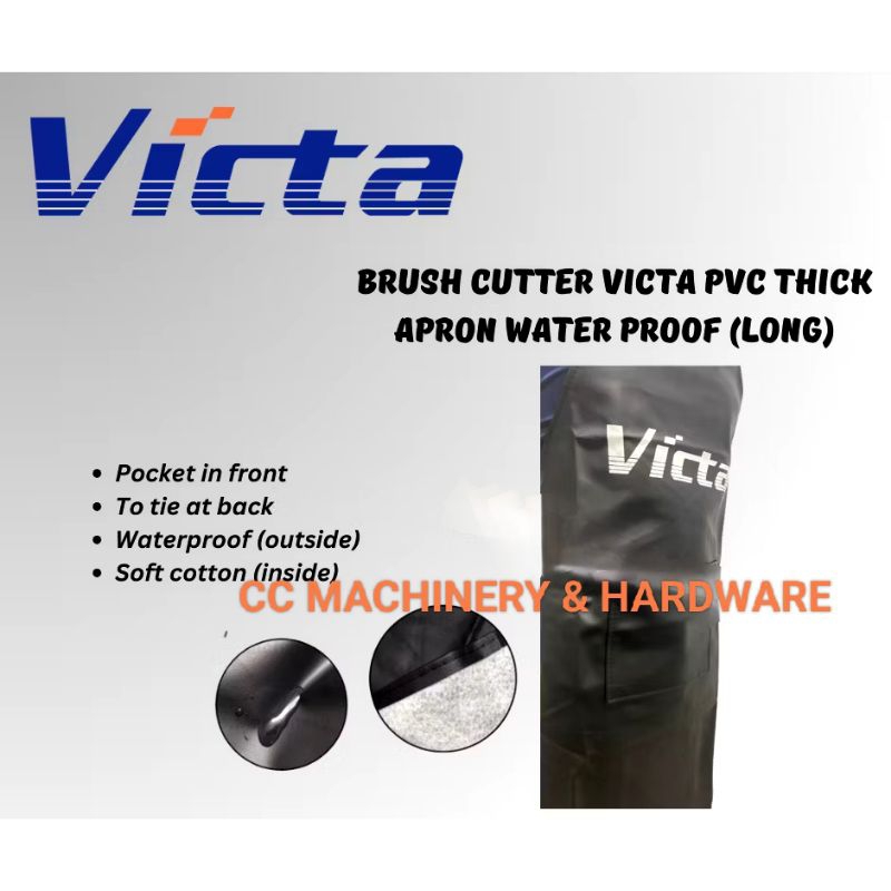 (Ready Stock) VICTA Brush Cutter Victa Apron Baju Mesin Rumput Tebal ...