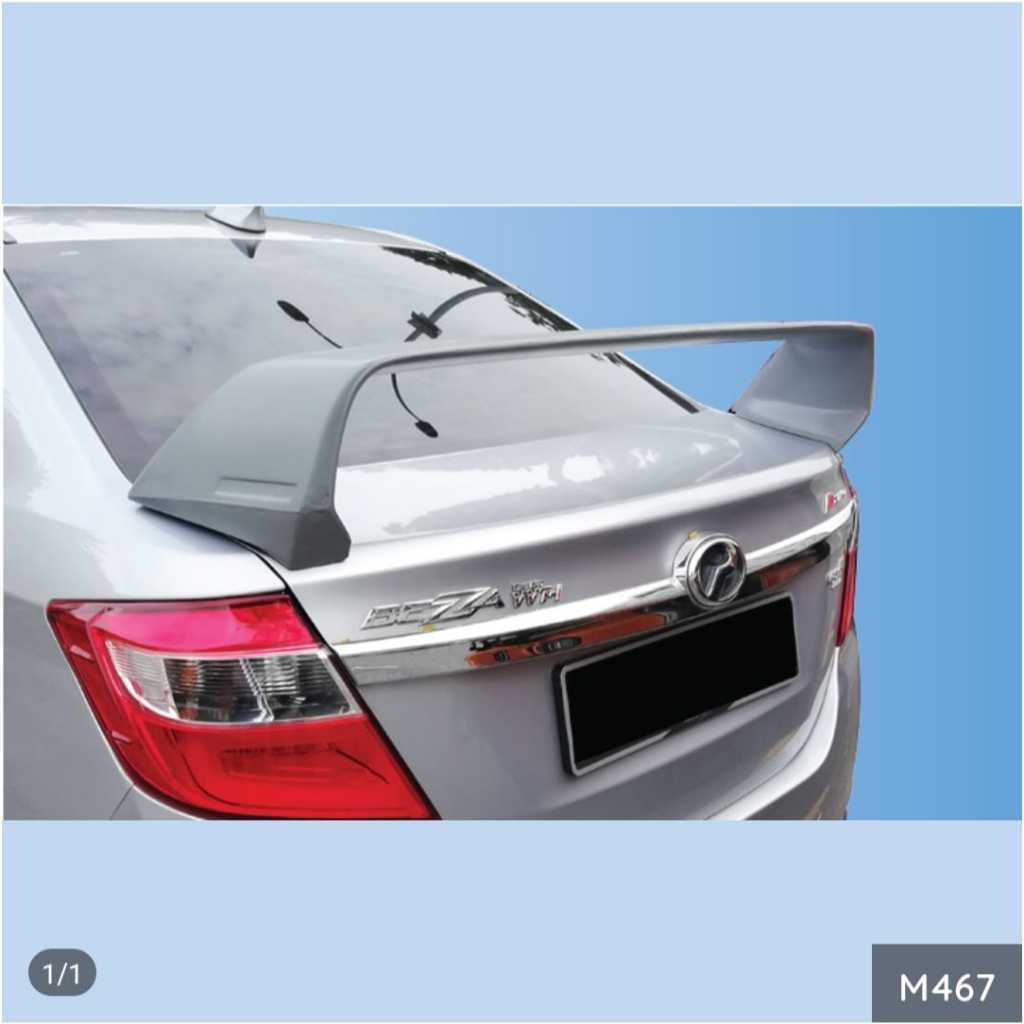 Perodua Bezza 2016-2024 Mugen Spoiler Fiber | Shopee Malaysia