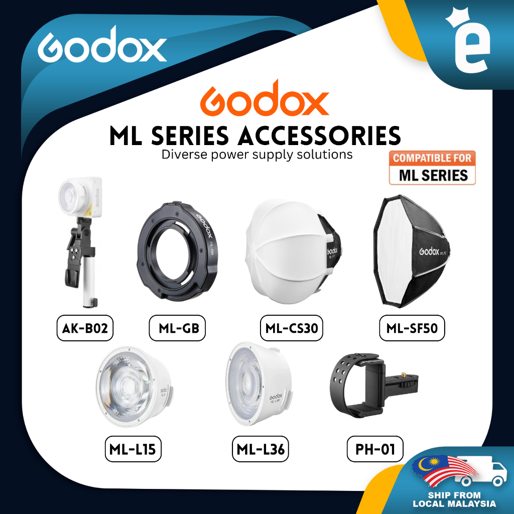 Godox ML-GB Bowens Adapter For GodoxAD300Pro AD400Pro Flash,Compatible