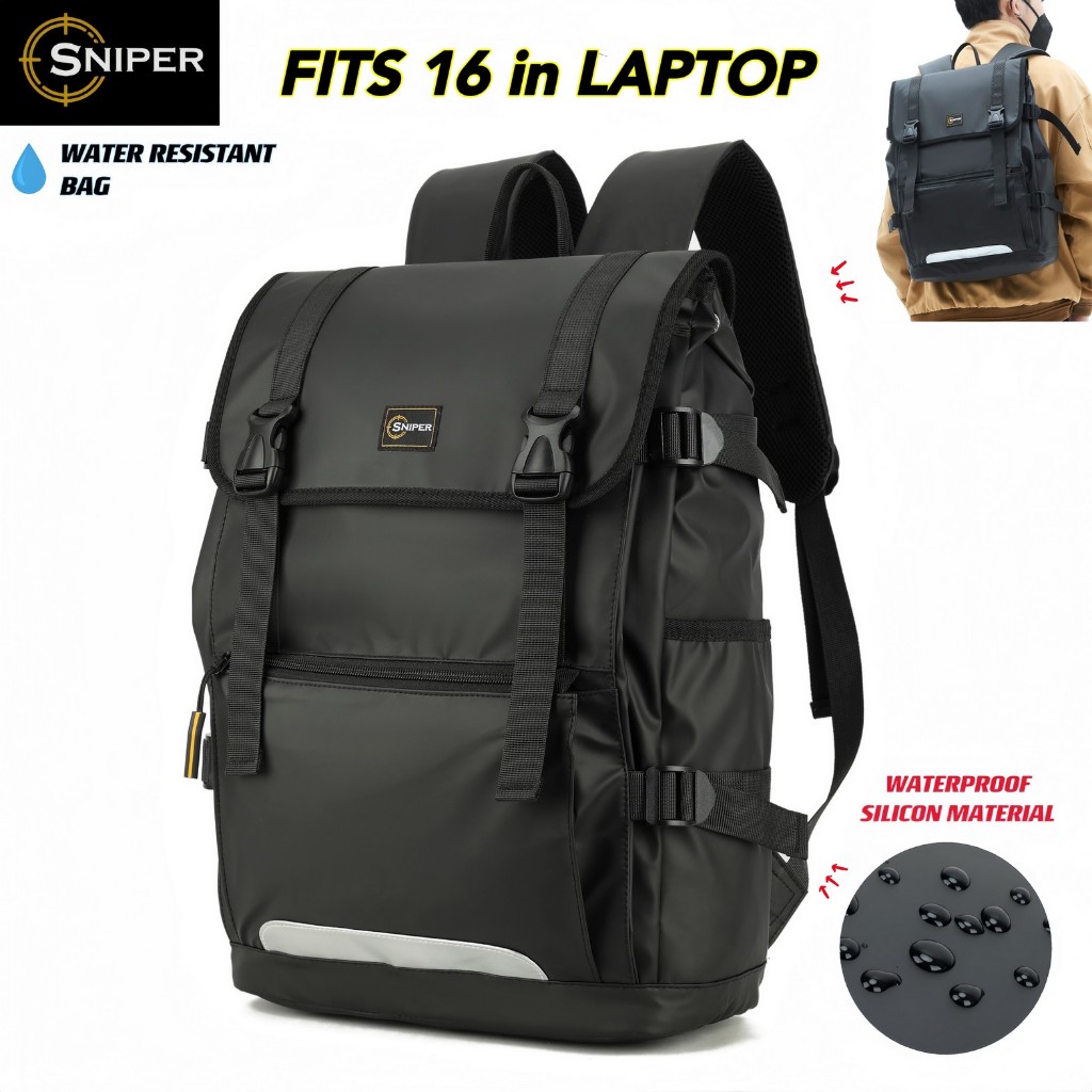 SP087) High Quality Water Resistant Top Cover SNIPER backpack laptop ...