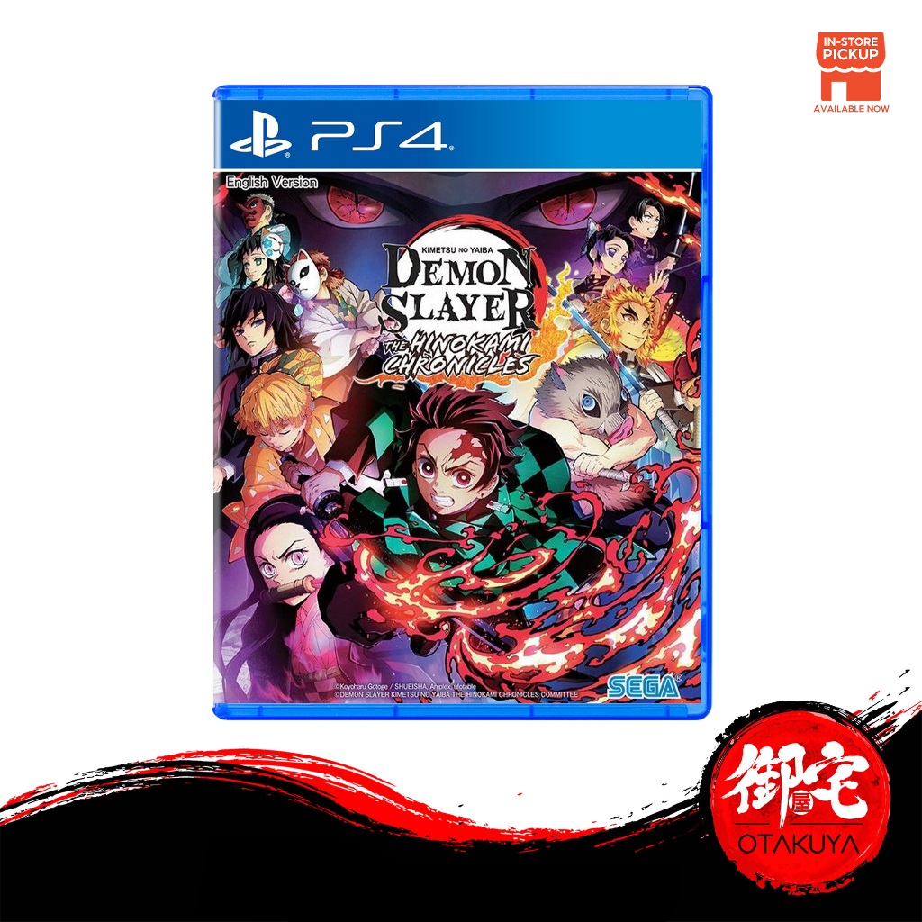 PS4 Demon Slayer Kimetsu No Yaiba-The Hinokami Chronicles