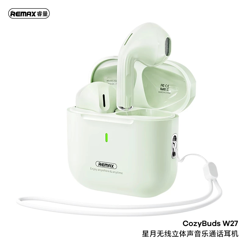 🌟 REMAX COZYBUDS W27🌟STEREO WIRELESS EARBUDS 👉🏻 BLUETOOTH V5.4 👉🏻 ...