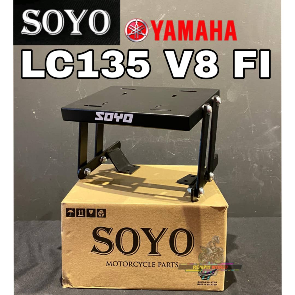 ADJUSTABLE RACK LC135 V8 FI MONORACK LIPAT LC135 V8 SPECIAL RACK ...