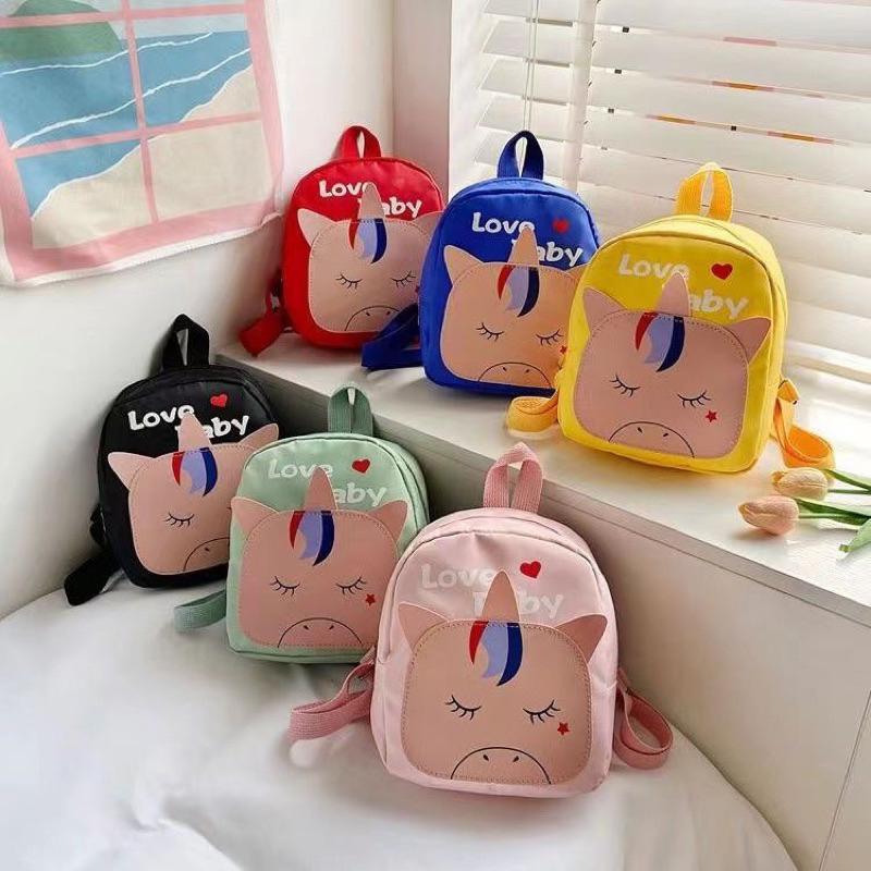 Beg sekolah unicorn shopee sale