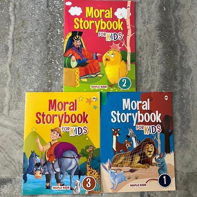 Moral Story Book for Kids (Illustrated) - 30 English Short Stories with ...