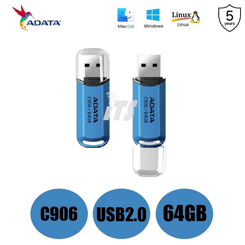 Unità flash ADATA C906 2 GB-128 GB UDisk USB 2.0 chiavetta memoria