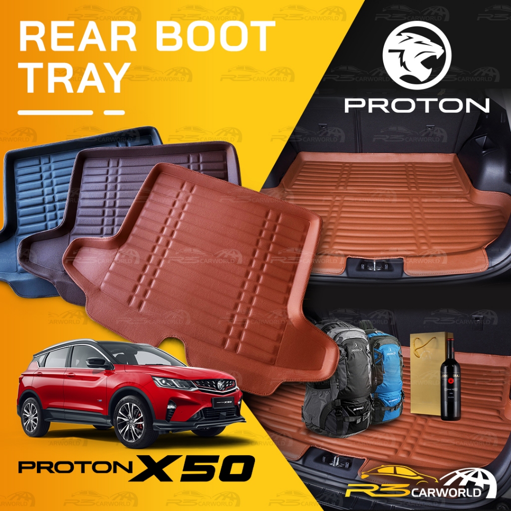 [𝐑𝐄𝐀𝐑 𝐁𝐎𝐎𝐓 𝐓𝐑𝐀𝐘] 100% FIT PROTON X50 RC 2020 - 2025 Accessories ...