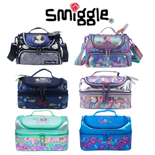 Smiggle Purple Harry Potter Double Decker Lunchbox with Strap