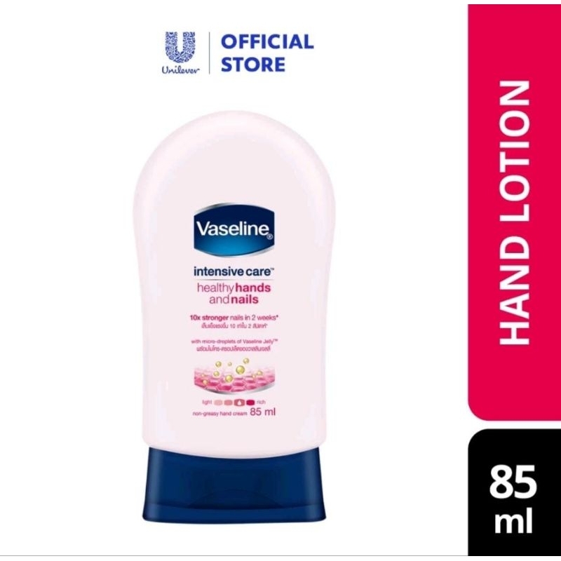 Vaseline Intensive Care Healthy Hands And Nails Lotion 85ml Shopee Malaysia 0598