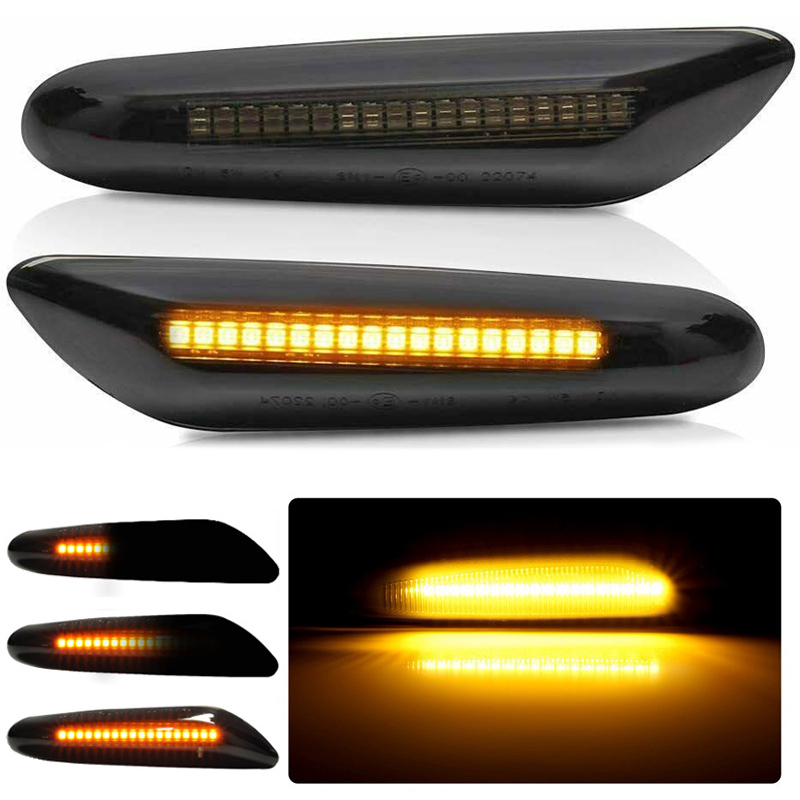 [READY STOCK] (2pcs) BMW LED Car Side Lamp Dynamic Turn Signals Light ...