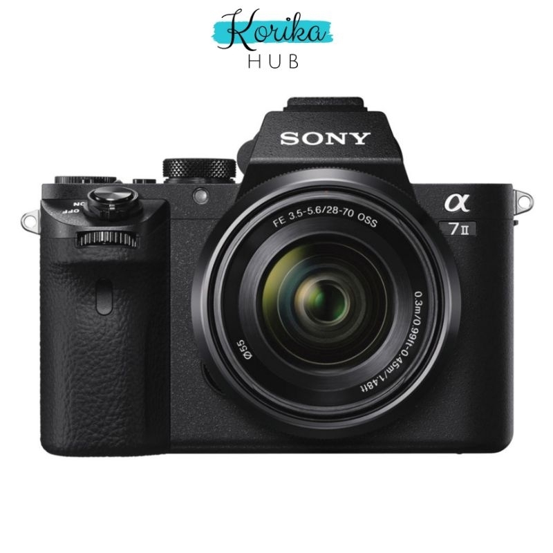 SONY Alpha 7 II ILCE7M2K FullFrame Camera (Body + 2870mm Zoom Lens