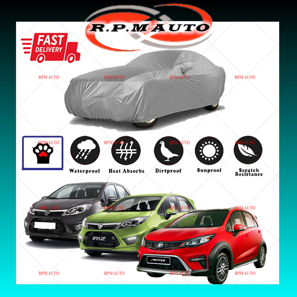 Proton Iriz Protection Resistant Sunproof Waterproof UV Dust Car Cover