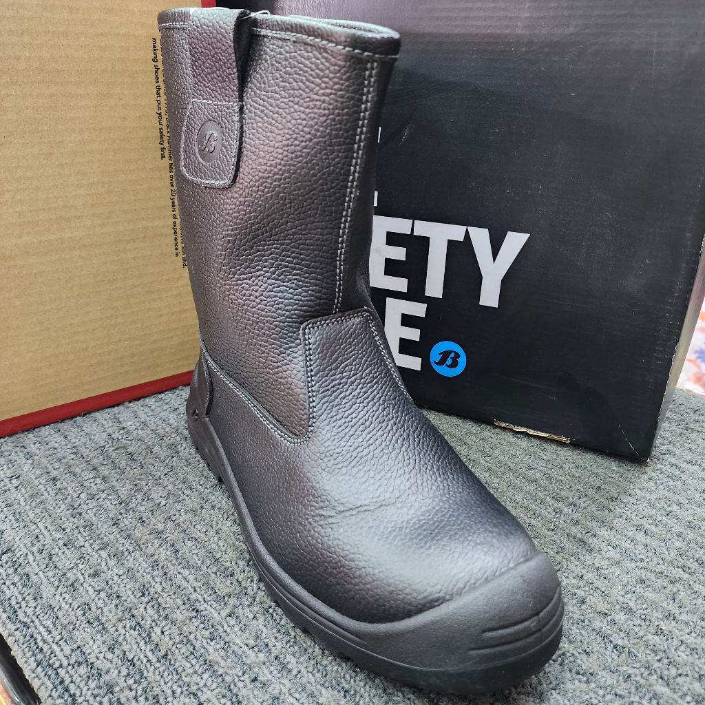 BATA INDUSTRIAL High Cut Safety Boot Shoes 9888003 Lunar (GLADSTONE