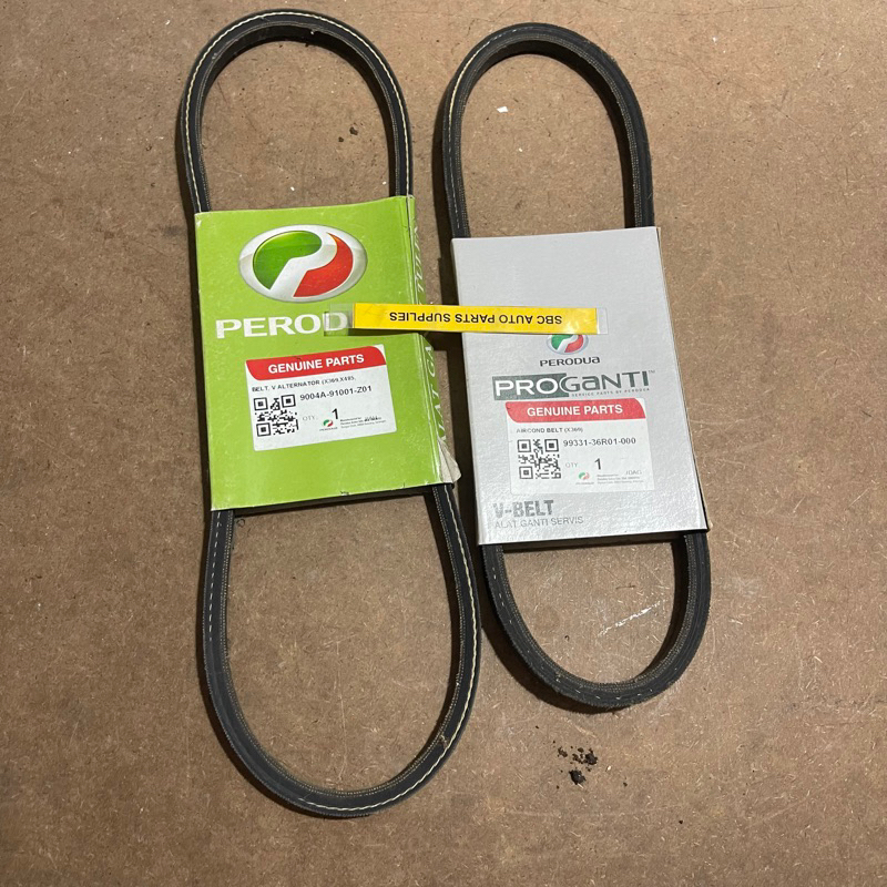 Perodua Kancil Alternator BELT & Aircon BELT Perodua Genuine Parts