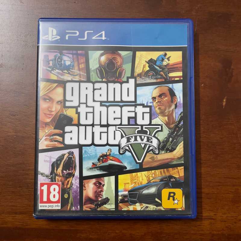 PS4 Game GTA V / GTA 5 Physical Disc + Map Perfect! | Shopee Malaysia